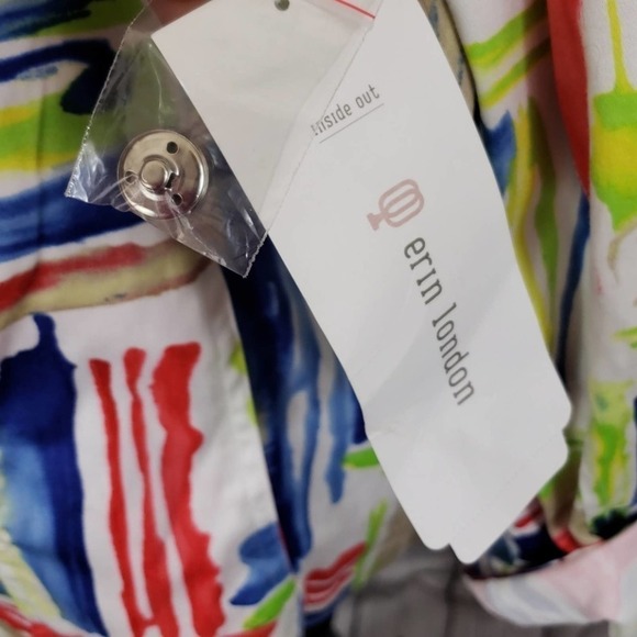 ERIN London Water color button up coat - Picture 7 of 9